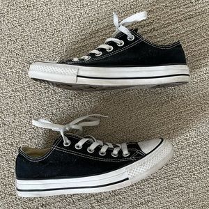 Black Low Top Converse